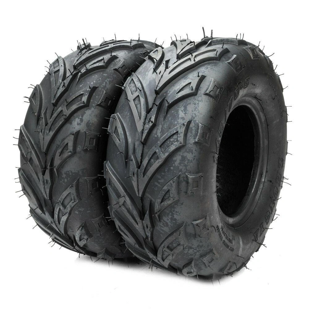 2 ATV Go Kart Tires 145/70-6 4PR P361 B 4 Ply Rated Black New view 4