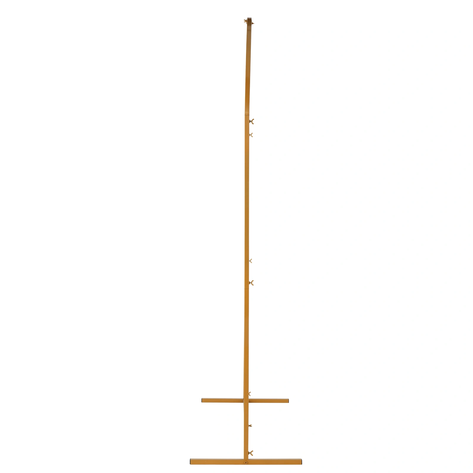 100*200cm For Wedding, Iron, Arc Roof, Door Frame Shape, Water Bag With Floor Nails, Iron Arch, Golden Yellow view 2