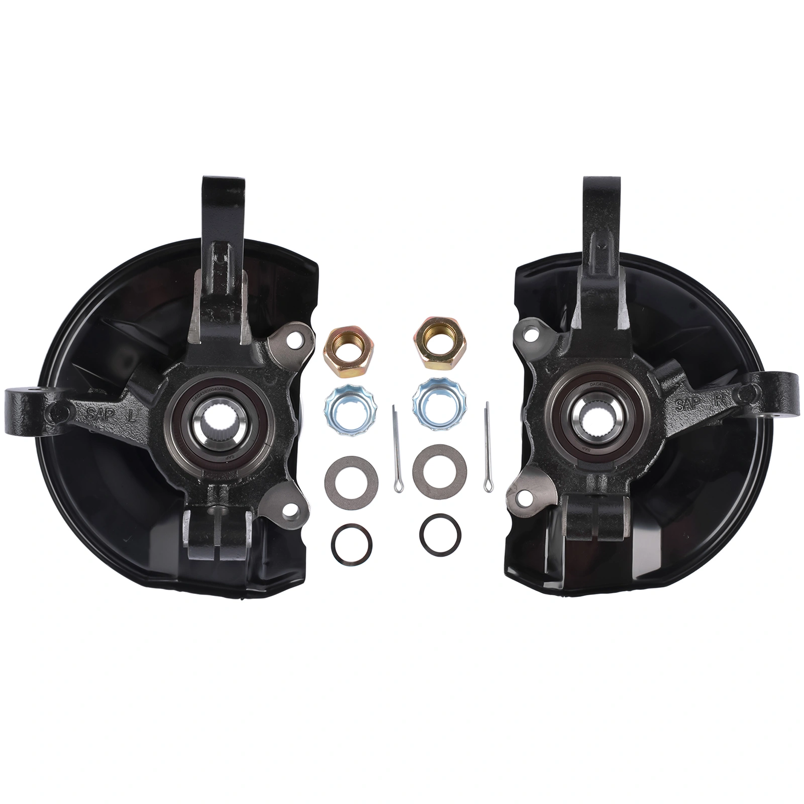 2x Front Wheel Bearing Hub Knuckle Assembly For 2007-2017 Jeep Patriot Compass view 5