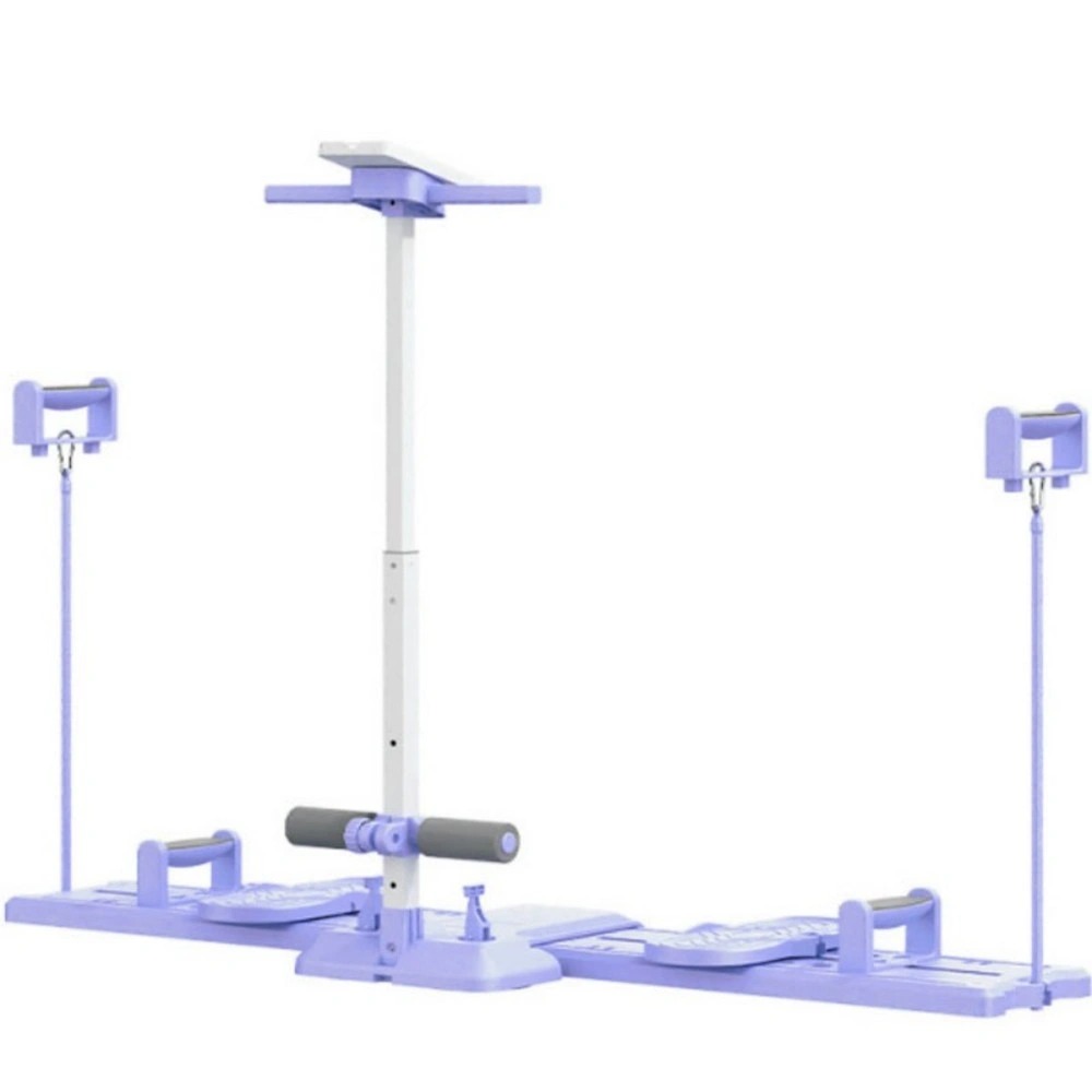 5in1 Folding Hip Leg Exerciser Ski Practice Machine with Timer and Resistance Tension Rope Fitness view 4