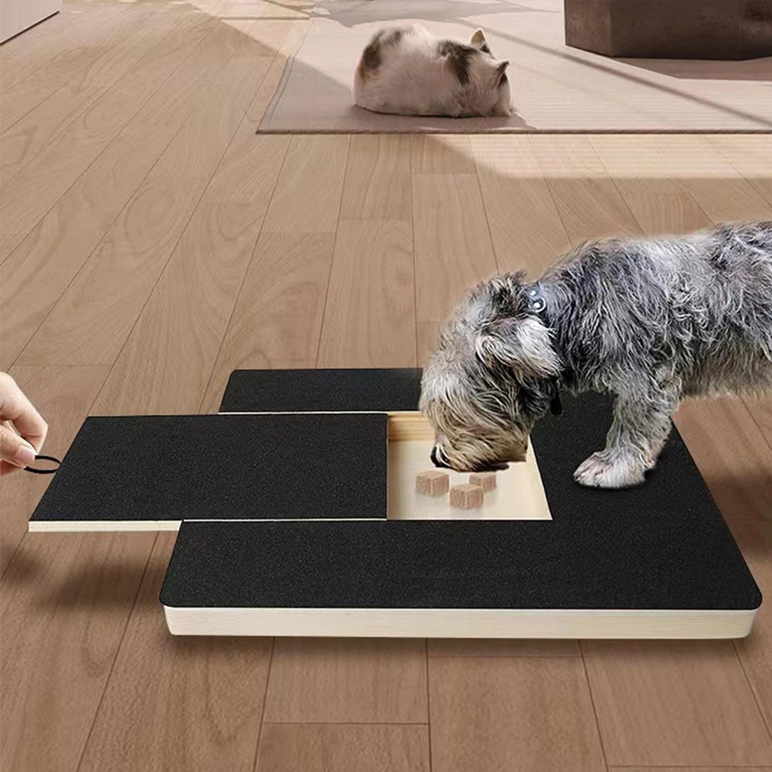 Double Sided Dog Nail File & Scratch Board, Pet Nail Care Grind Pad UK