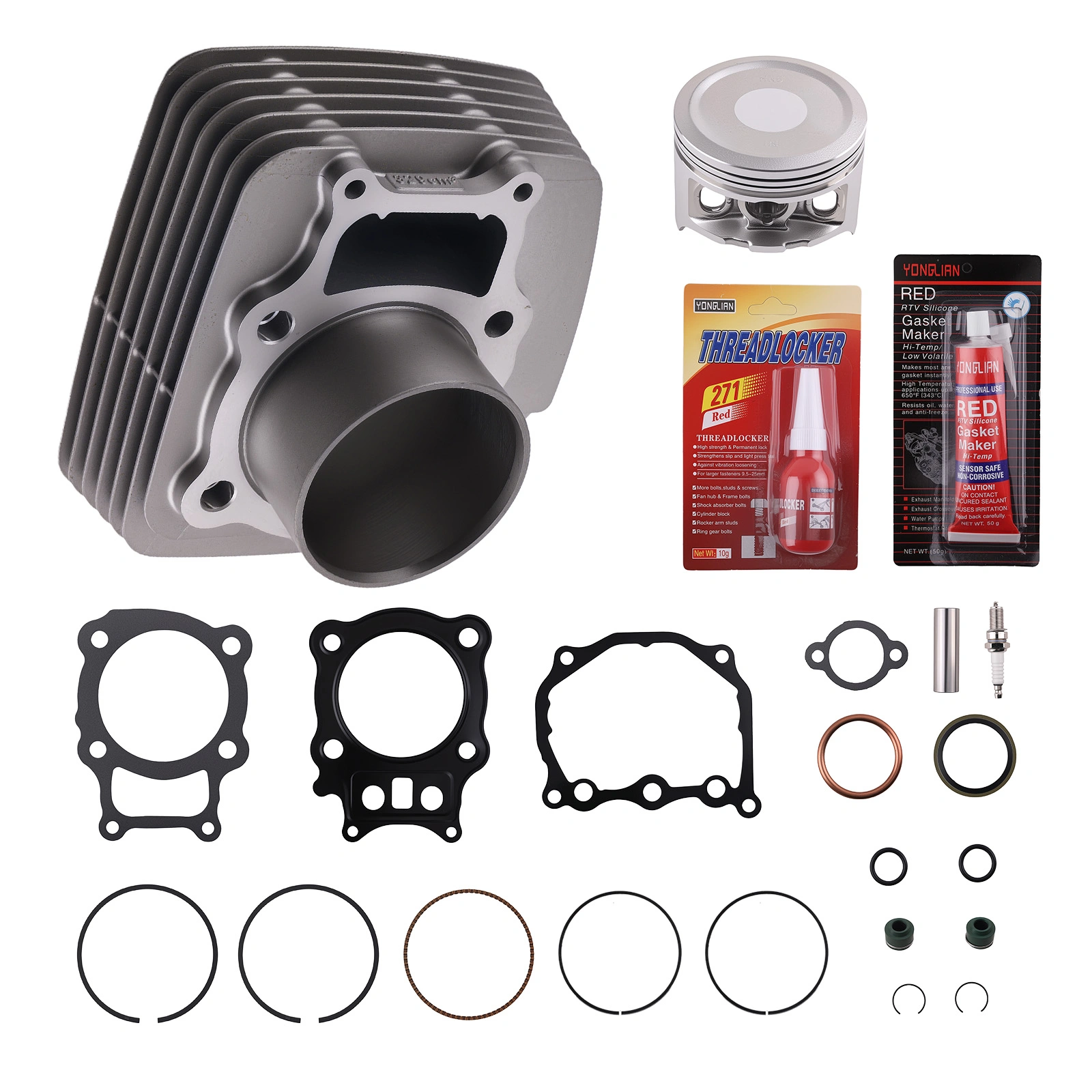 Cylinder Piston Top End Kit for Honda Rancher TRX350 4x4 2000-2006 | 12100-HN5 Engine Rebuild Set view 6