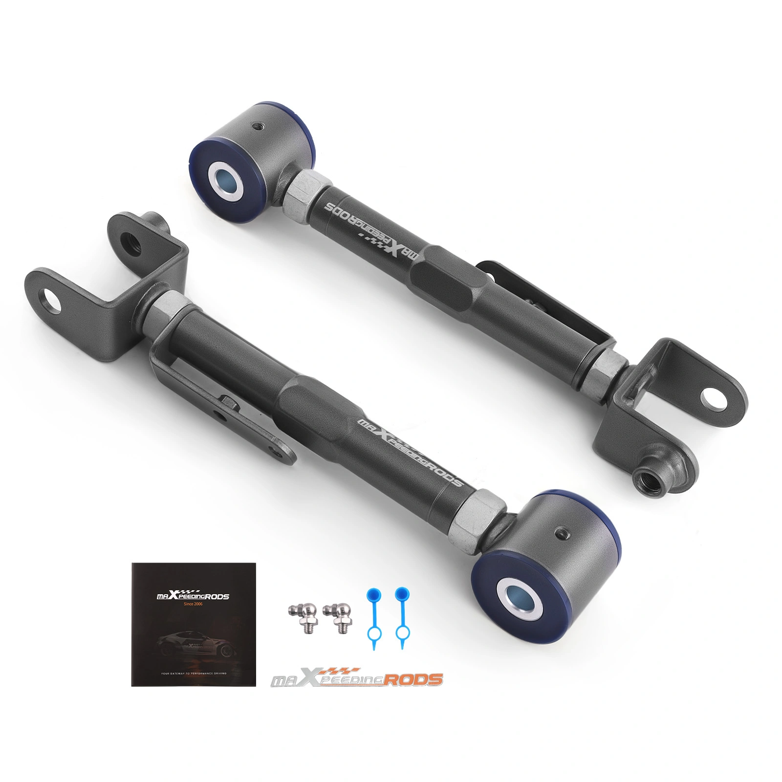2pcs Rear Upper Adjustable Camber Control Arms Kits fit for Honda CRV CR-V 2002-2006 view 6