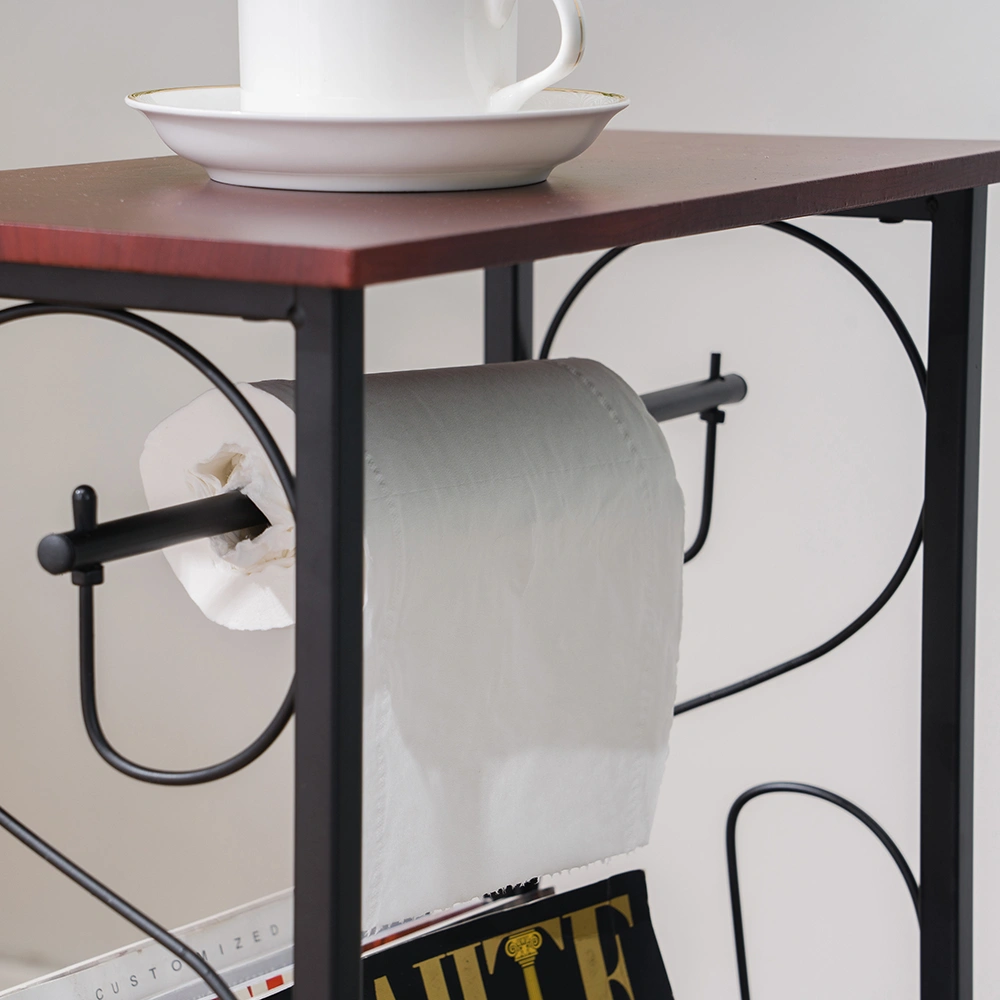 Multifunctional Bathroom Table Indoor Side Table Coffee view 12