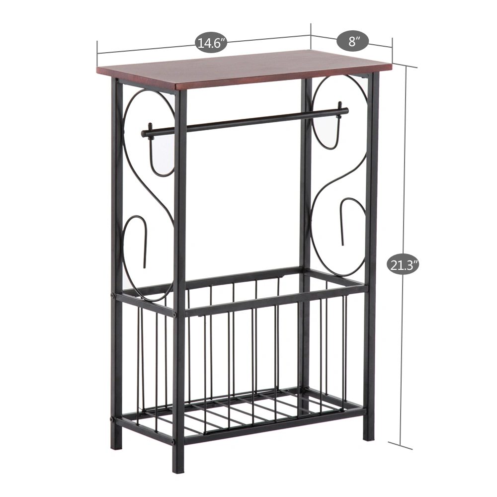 Multifunctional Bathroom Table Indoor Side Table Coffee view 36