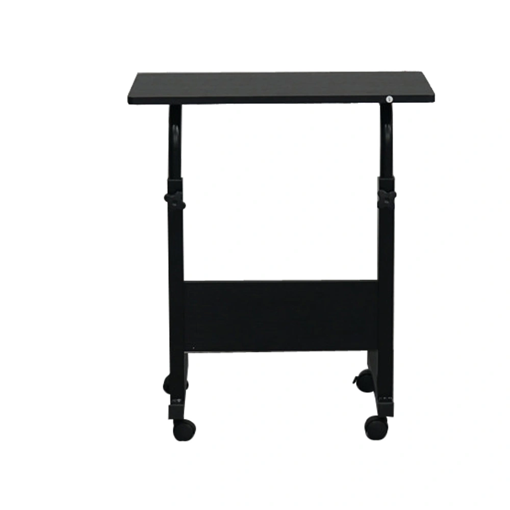 Removable P2 15MM Chipboard & Steel Side Table with Baffle Black view 3