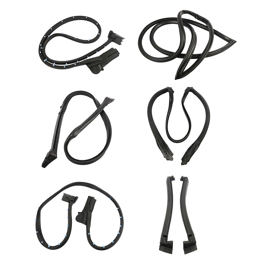 Weather Strip Seal Full Weatherstrip Kit Set Fits for Chevy Corvette 5.7L V8 1984-1996 9096GGW view 3