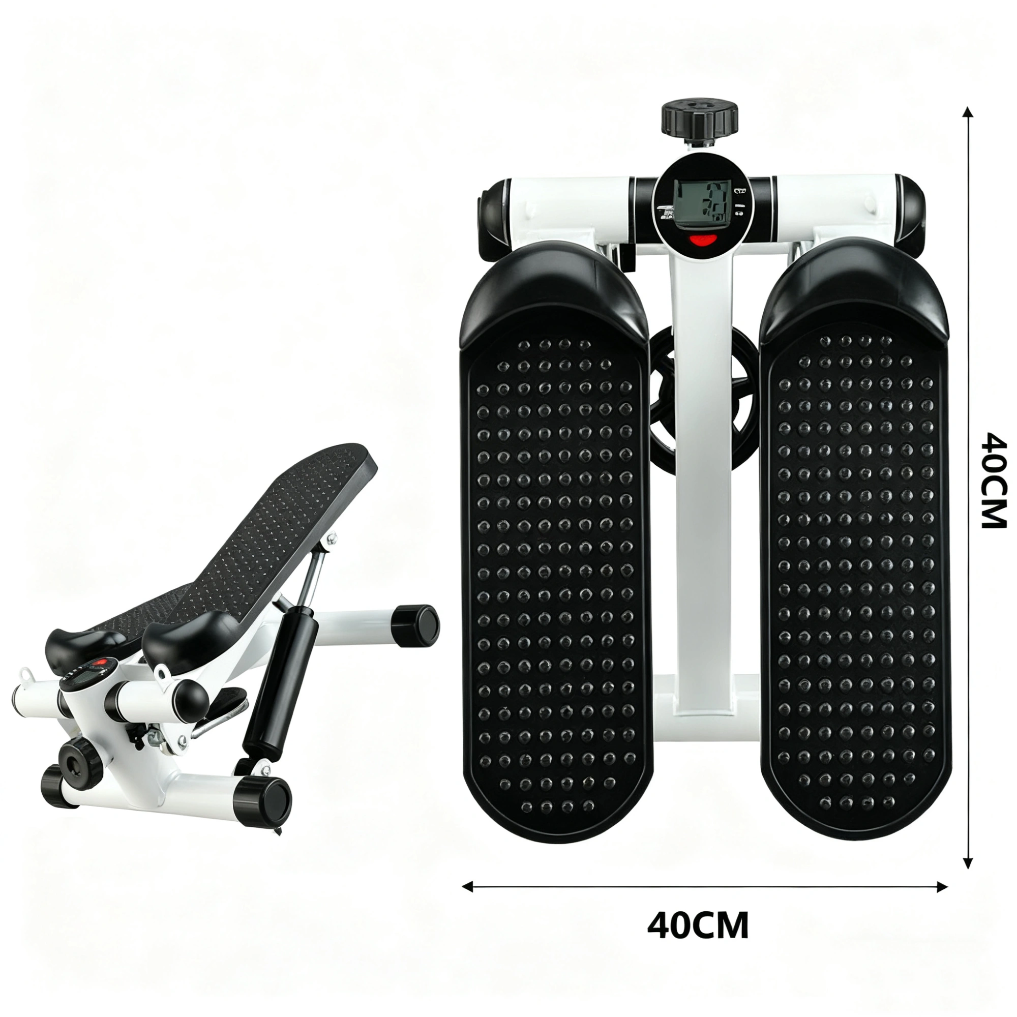 Double Hydraulic Mini Stepper Machine, Quiet Up Down Stepper, Leg Thigh Workout Home Fitness Equipment view 5