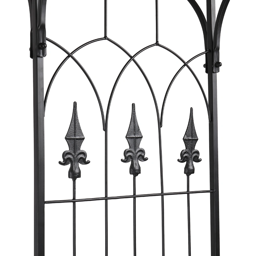 Flat Roof Wrought Iron Arches Plant Climbing Frame view 29