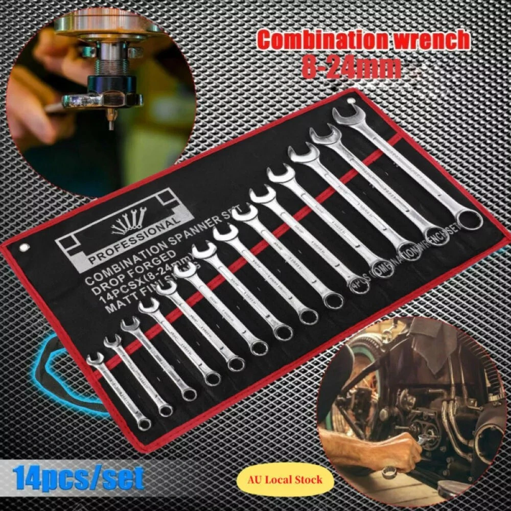 Craftsman 14-tlg. Metrischer Kombinierte Maulschlüssel Satz, 8-24 mm Gabelschlüsselsatz