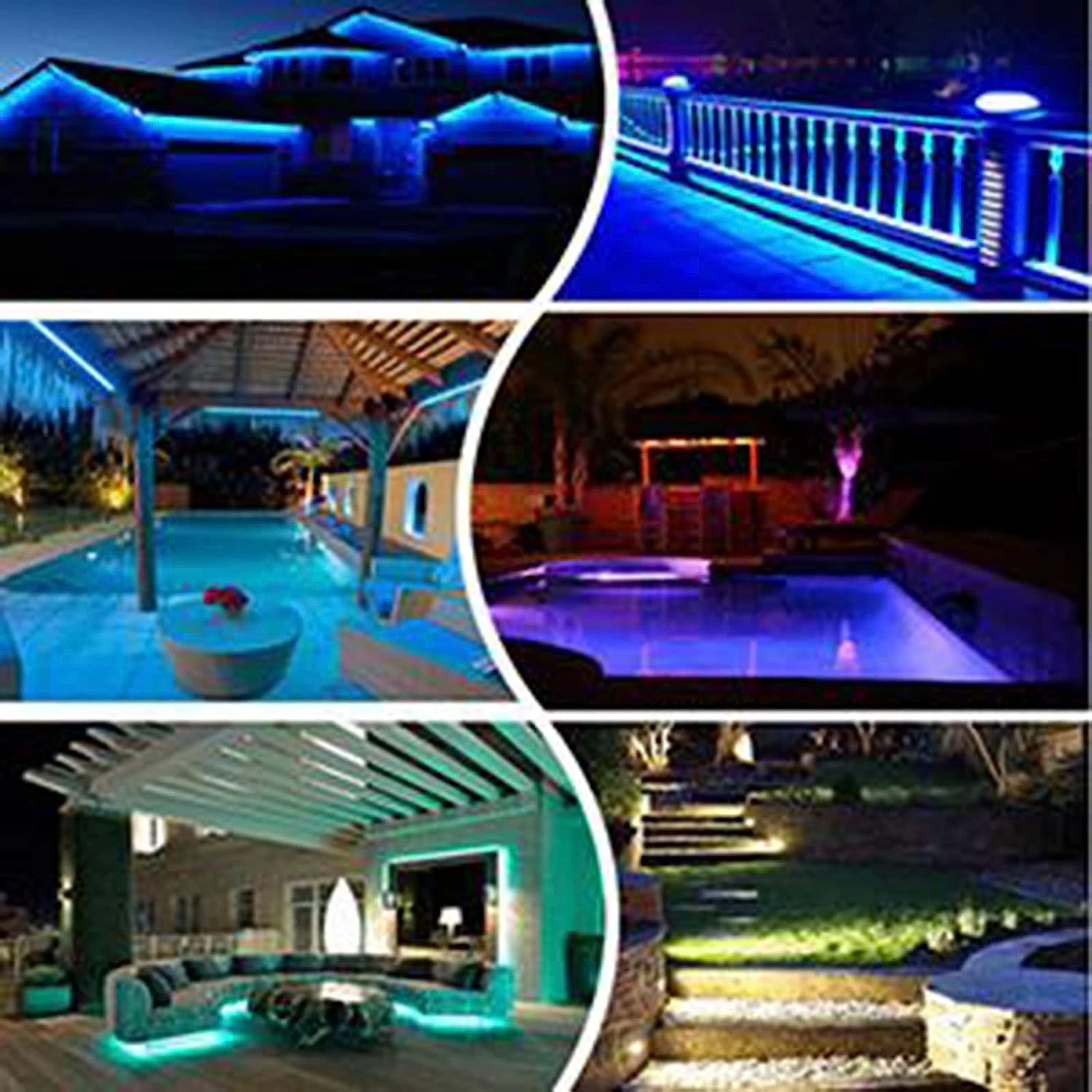 5050 SMD LED Strip Lights IP65 Waterproof, Super Bright 12V DC Ribbon Tape with Controller for Sign Light Bar view 11