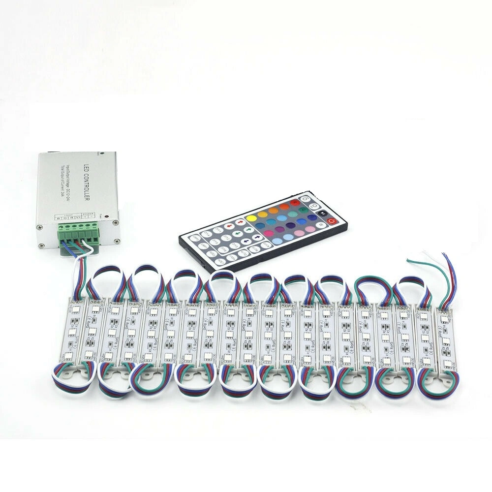 5050 SMD LED Strip Lights IP65 Waterproof, Super Bright 12V DC Ribbon Tape with Controller for Sign Light Bar view 2
