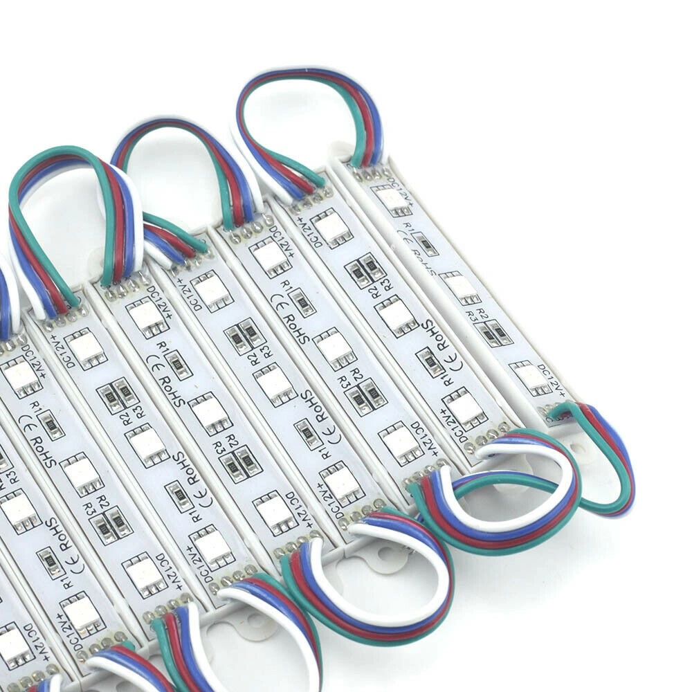 5050 SMD LED Strip Lights IP65 Waterproof, Super Bright 12V DC Ribbon Tape with Controller for Sign Light Bar view 4