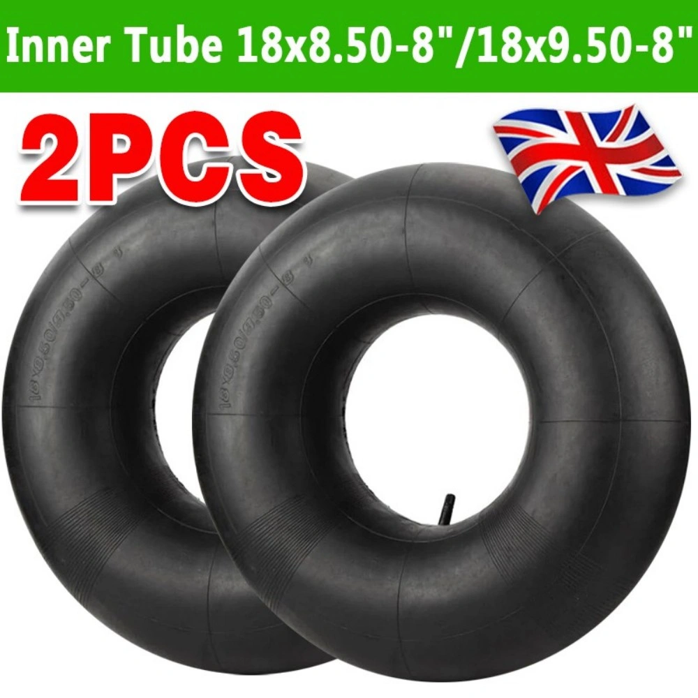 2pcs 18x8.50-8 Inner Tube TR13 for ATV Golf Cart Tire 18x850-8 18x8.5-8 Rubber Tube Replacement view 2