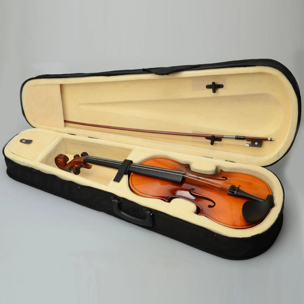 16" Acoustic Viola Case Bow Rosin Brown view 9