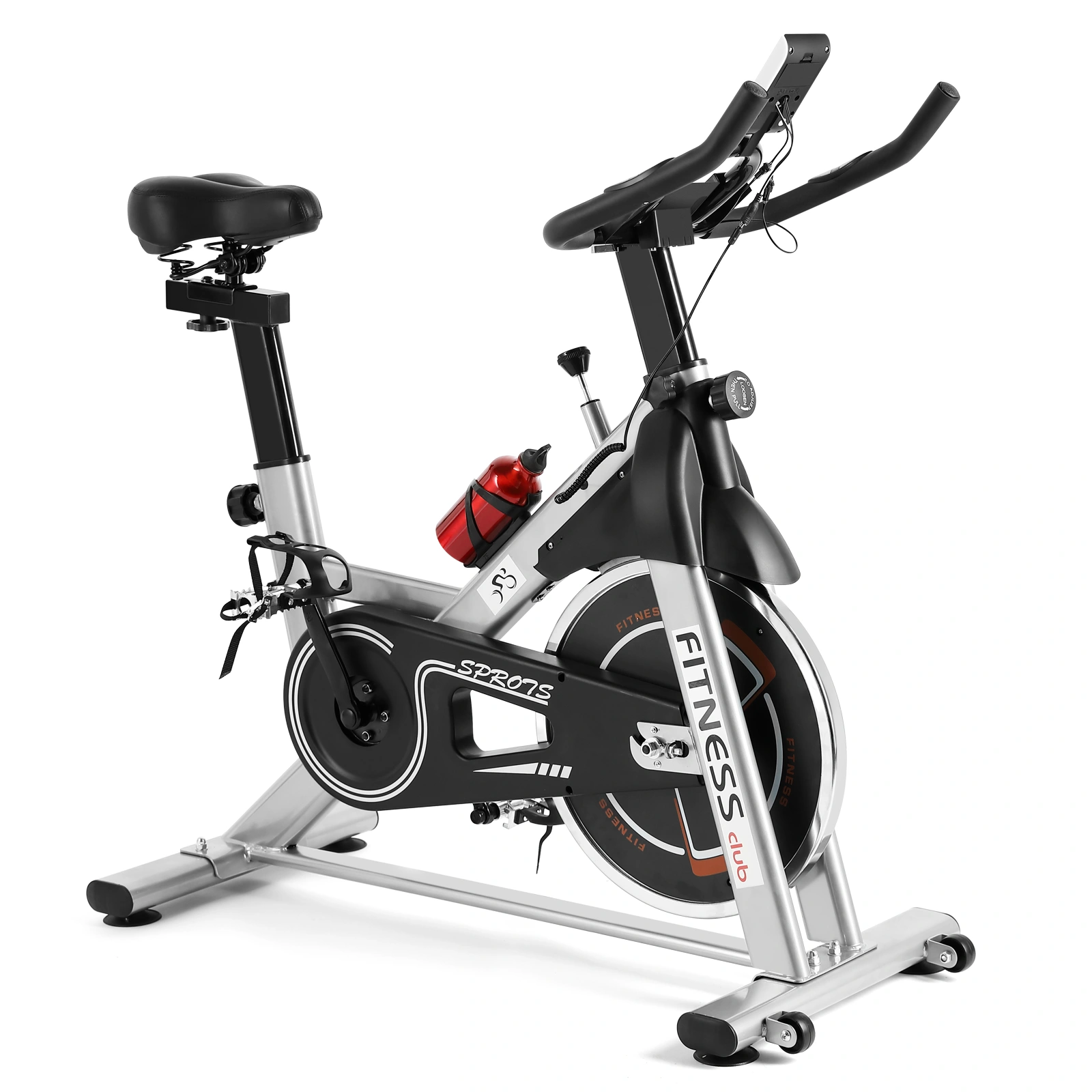 Exercise Bike Indoor Spinning Bike with 12KG Flywheel