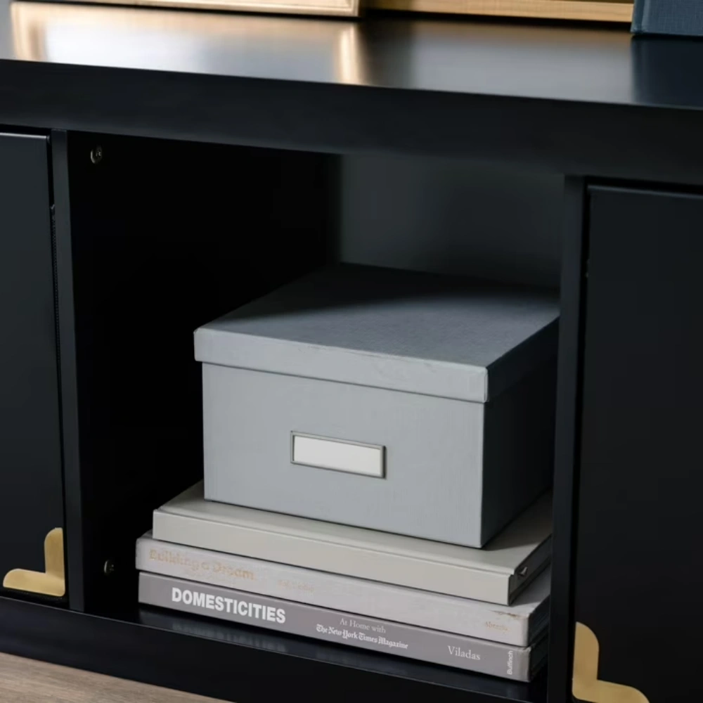 4 Cube Vertical Storage Organizer, Solid Black (Shipment from Walmart) view 5