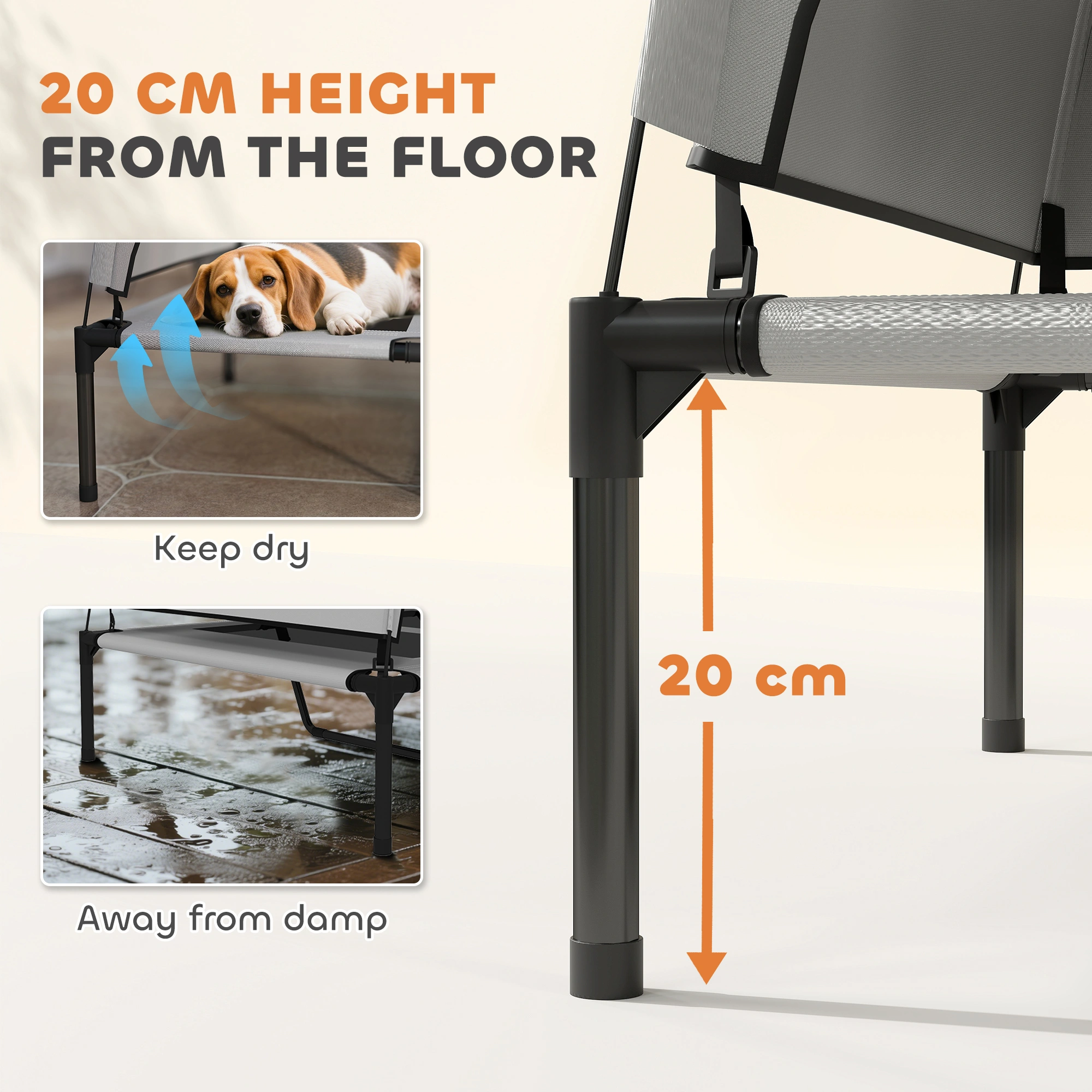 Weatherproof Dog House - Outdoor Indoor Pet House, Insulated, Medium to Large Dogs, Waterproof Roof, Easy Assembly view 5