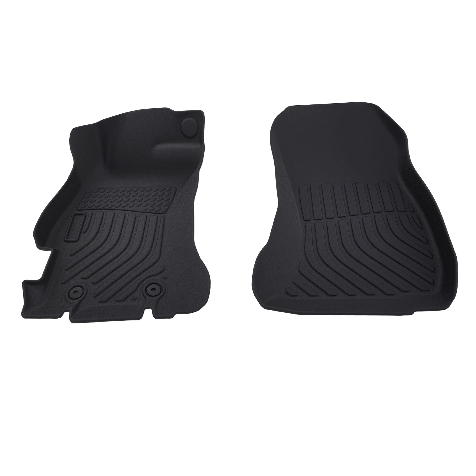 All-Weather TPE Floor Liners fit for Subaru Impreza/WRX/Crosstrek Black Car Carpet view 3