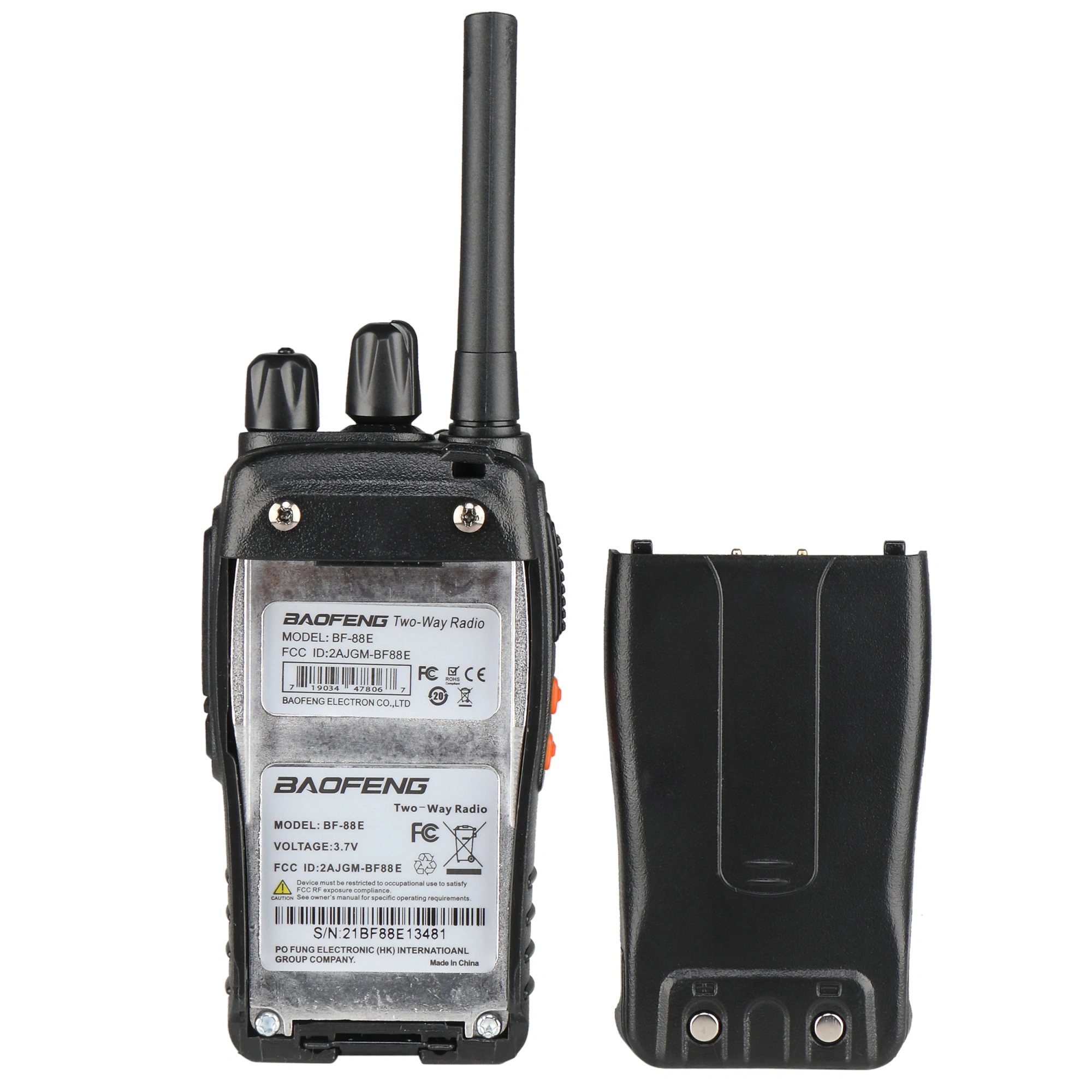 BF-88E Walkie Talkie 1500mAh EU Standard Black Ultra-long Standby Two-way Radio view 18