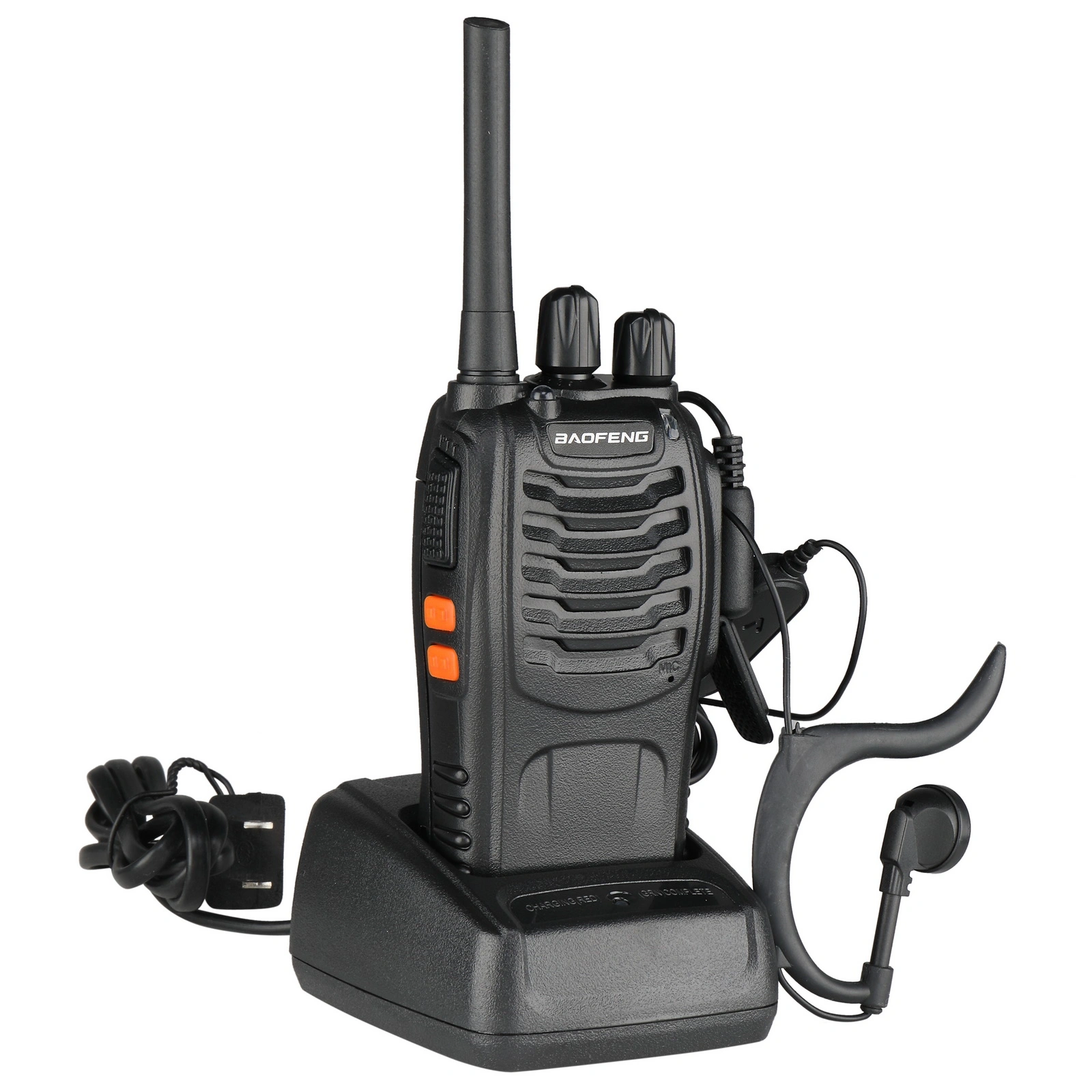 BF-88E Walkie Talkie 1500mAh EU Standard Black Ultra-long Standby Two-way Radio view 21