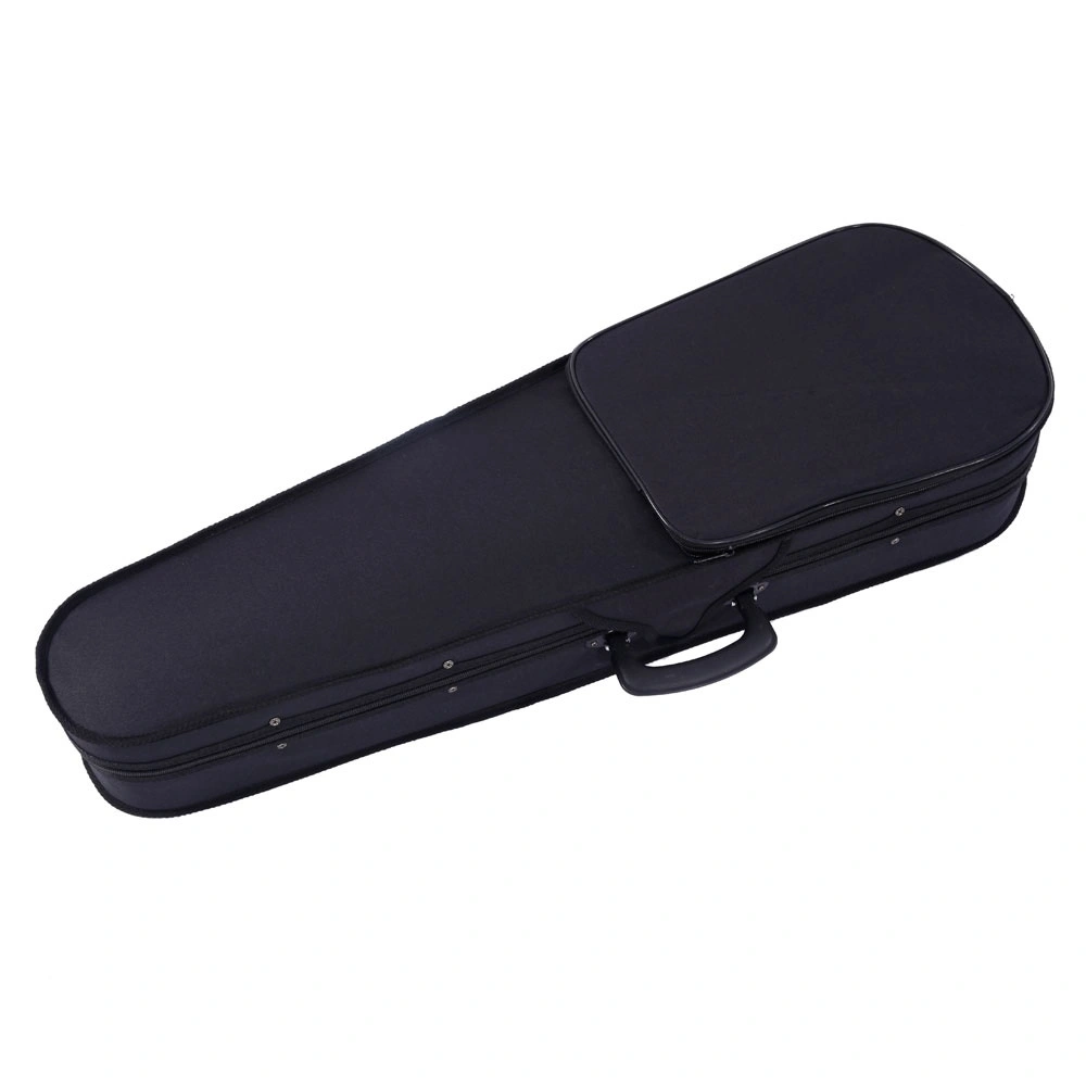 GV100 Natural 4/4 Full-Size Acoustic Violin Case Bundle with Bow, Rosin, Strings, Tuner & Shoulder Rest, Hard Shell Protection view 3