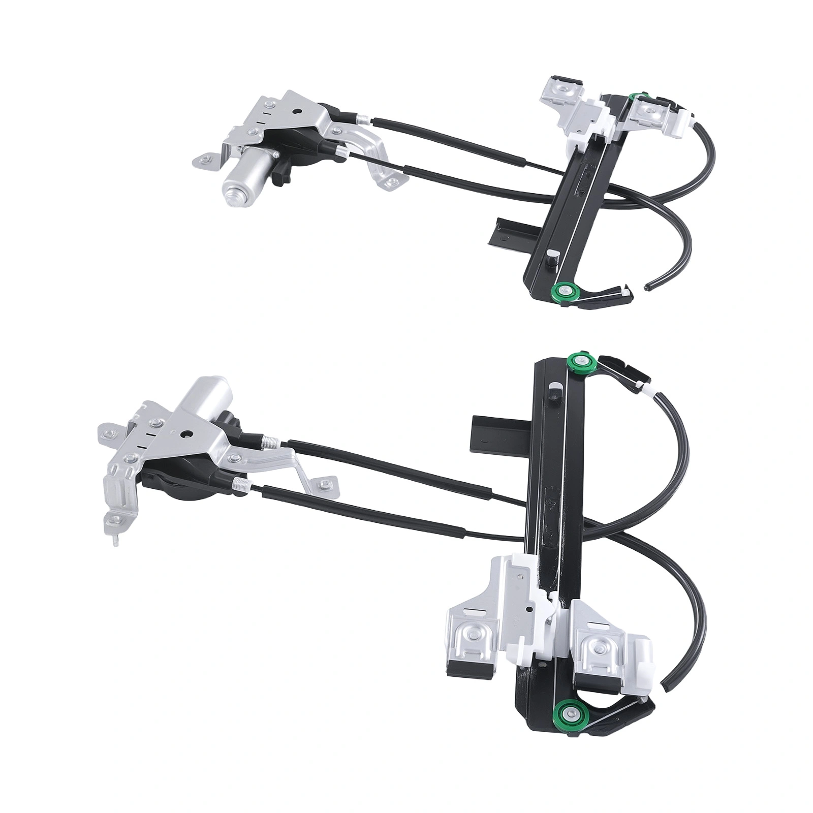 Rear Left Right Side Window Regulator w/Motor fit for 00-06 Chevrolet Tahoe Pair view 6