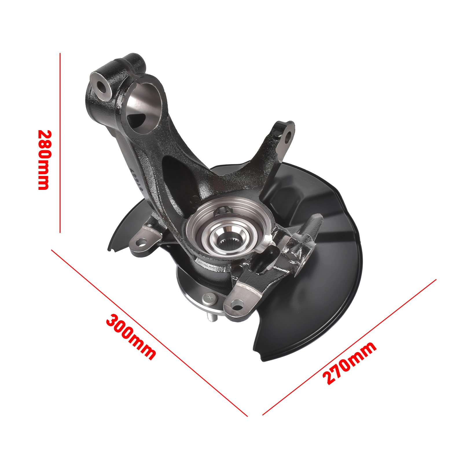 Front Passenger Side Steering Knuckle 686430 Fit for Honda Civic EX Sport 1.5L 2.0L view 9
