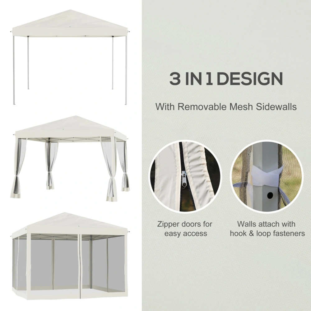Pop Up Canopy Tent with Netting view 2