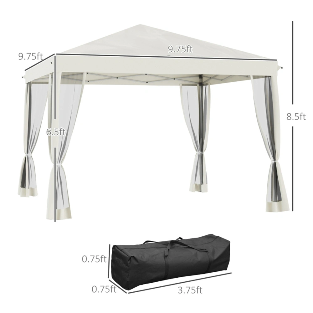 Pop Up Canopy Tent with Netting view 8
