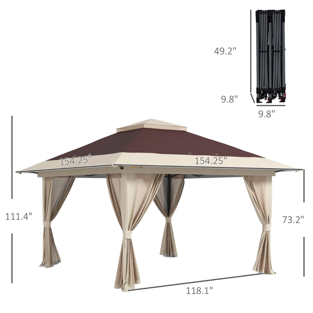 Slant Leg Pop Up Canopy,Beach Canopy view 3