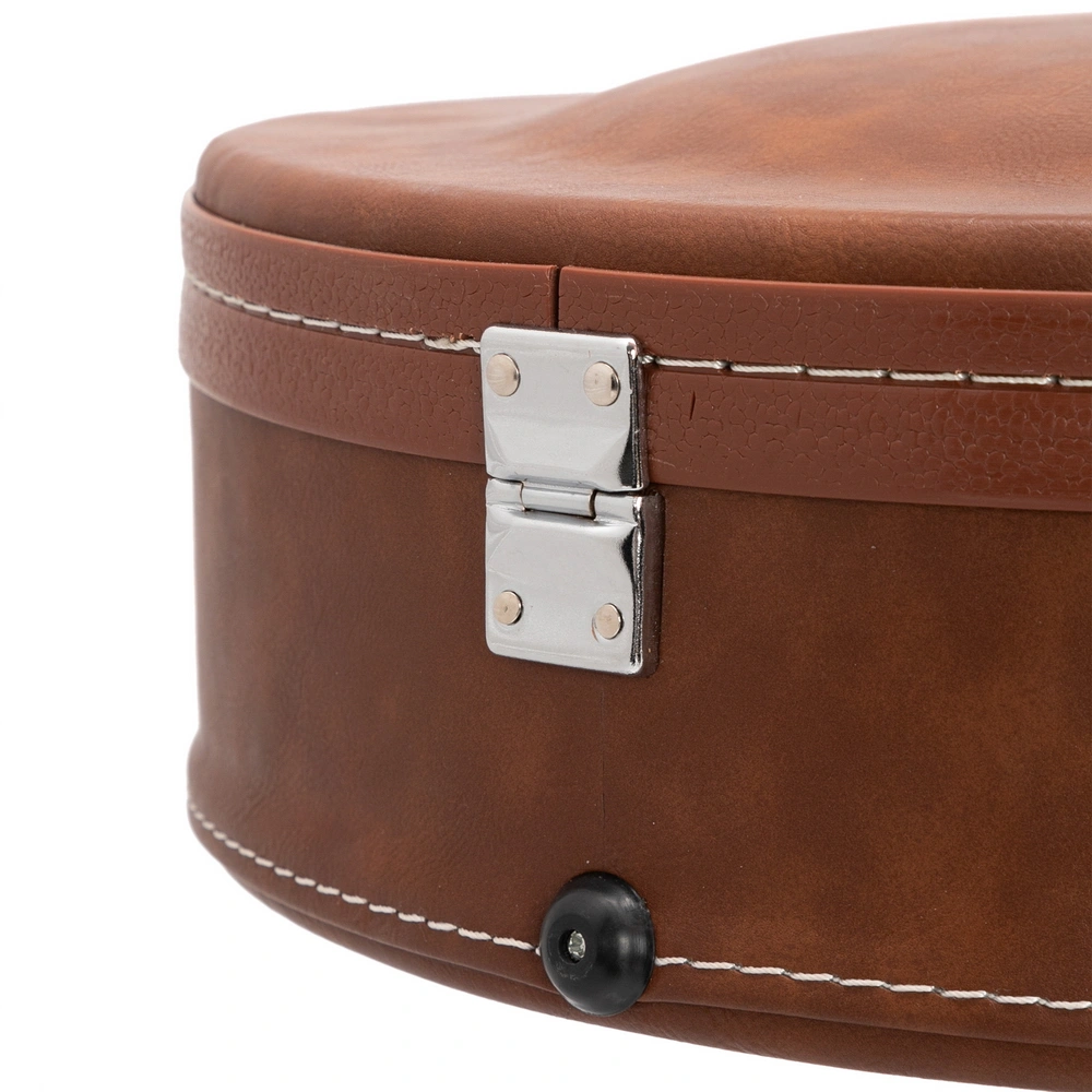 Hard-Shell Electric Guitar Case for GLP Style Electric Guitar Bulge Surface Brown view 12