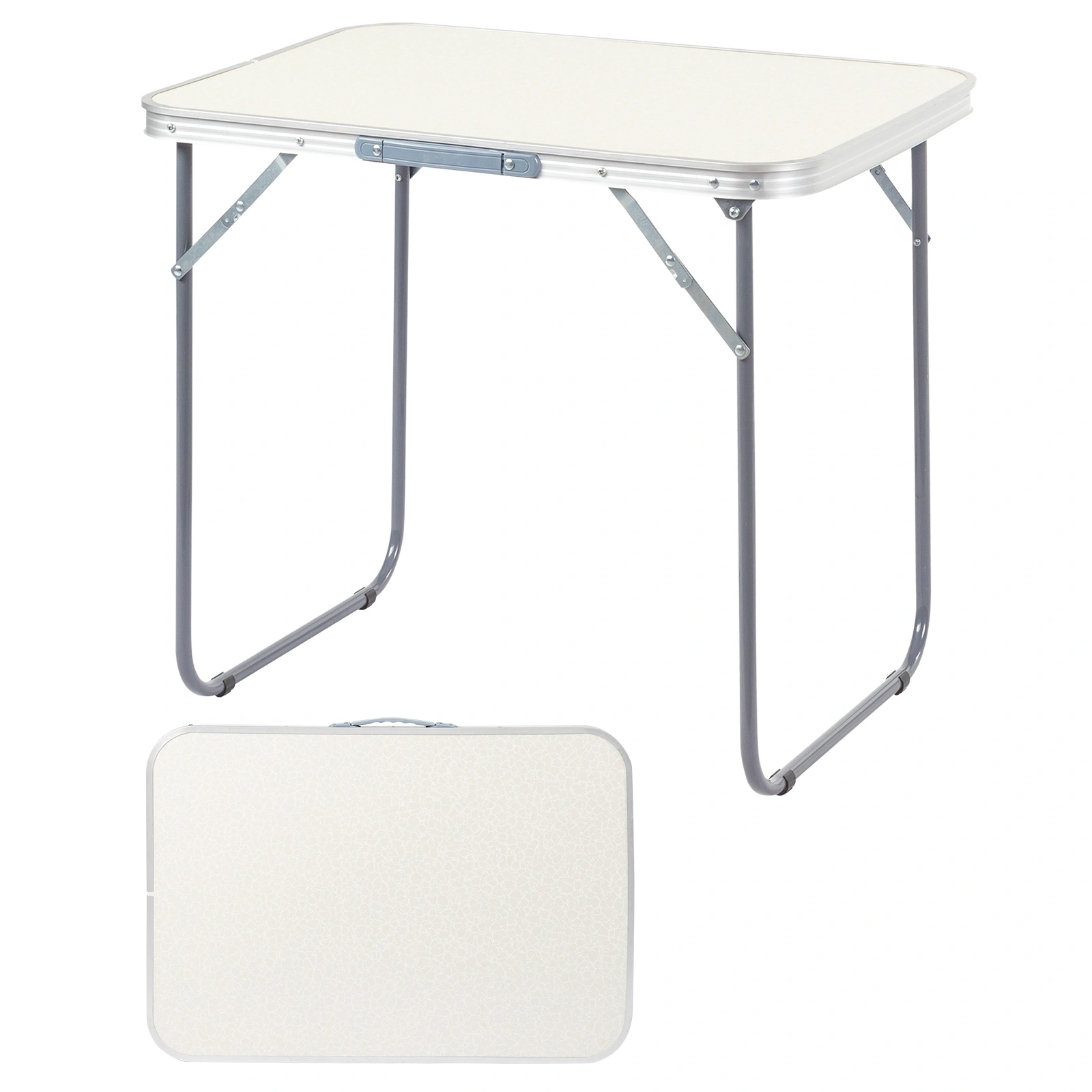 Aluminum Camping Folding Table 70x50x60cm Portable Outdoor Picnic Table with Carry Bag