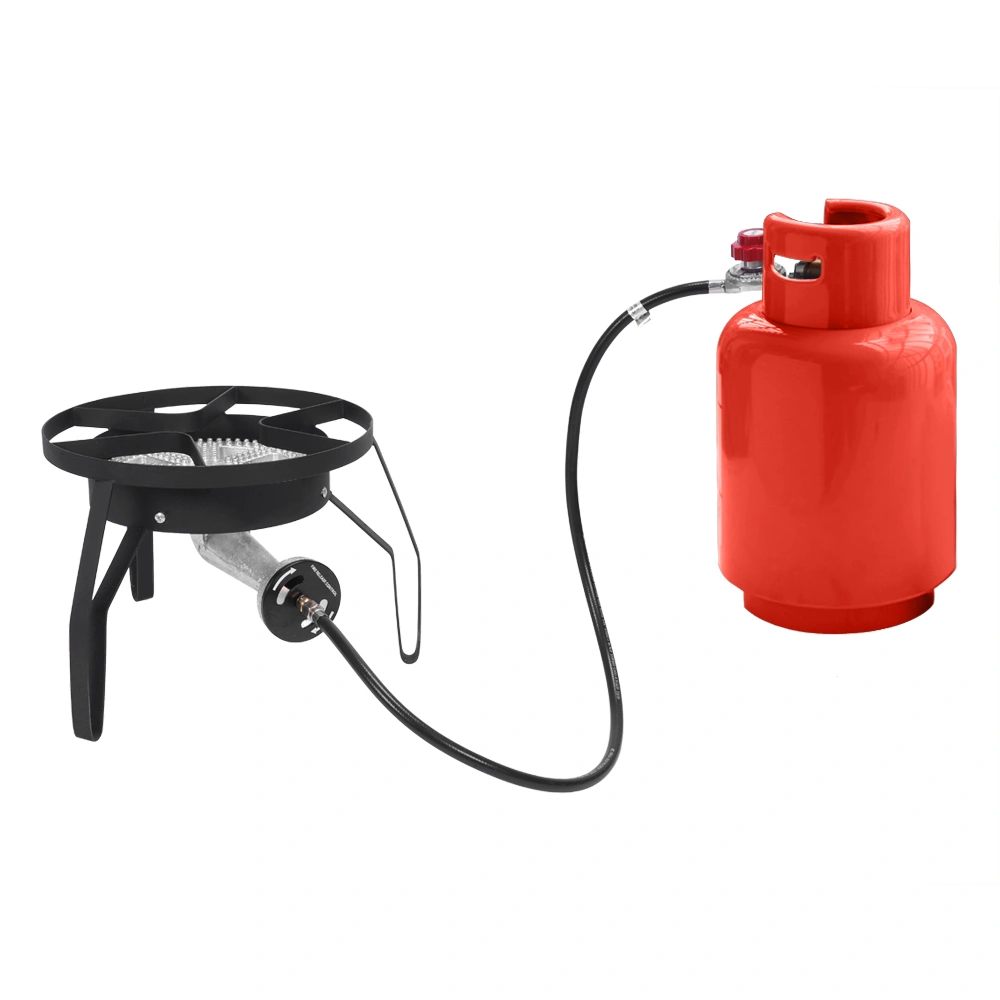 Ey31-54 Outdoor Furnace Round Furnace 20W BTU Head Diameter 26cm With 1.2m Leather Tube With 0-20psig High Pressure Valve view 11