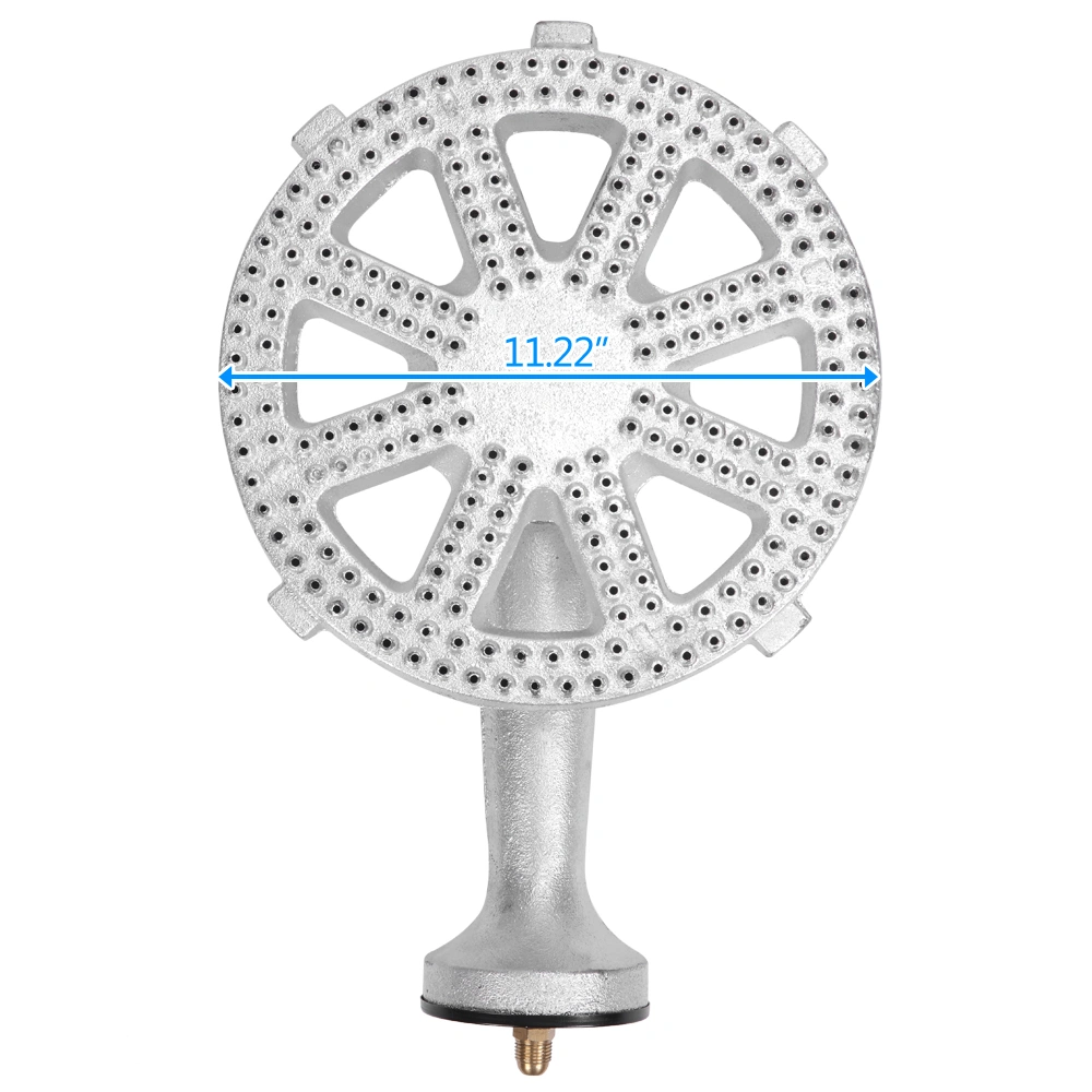 Ey31-54 Outdoor Furnace Round Furnace 20W BTU Head Diameter 26cm With 1.2m Leather Tube With 0-20psig High Pressure Valve view 6