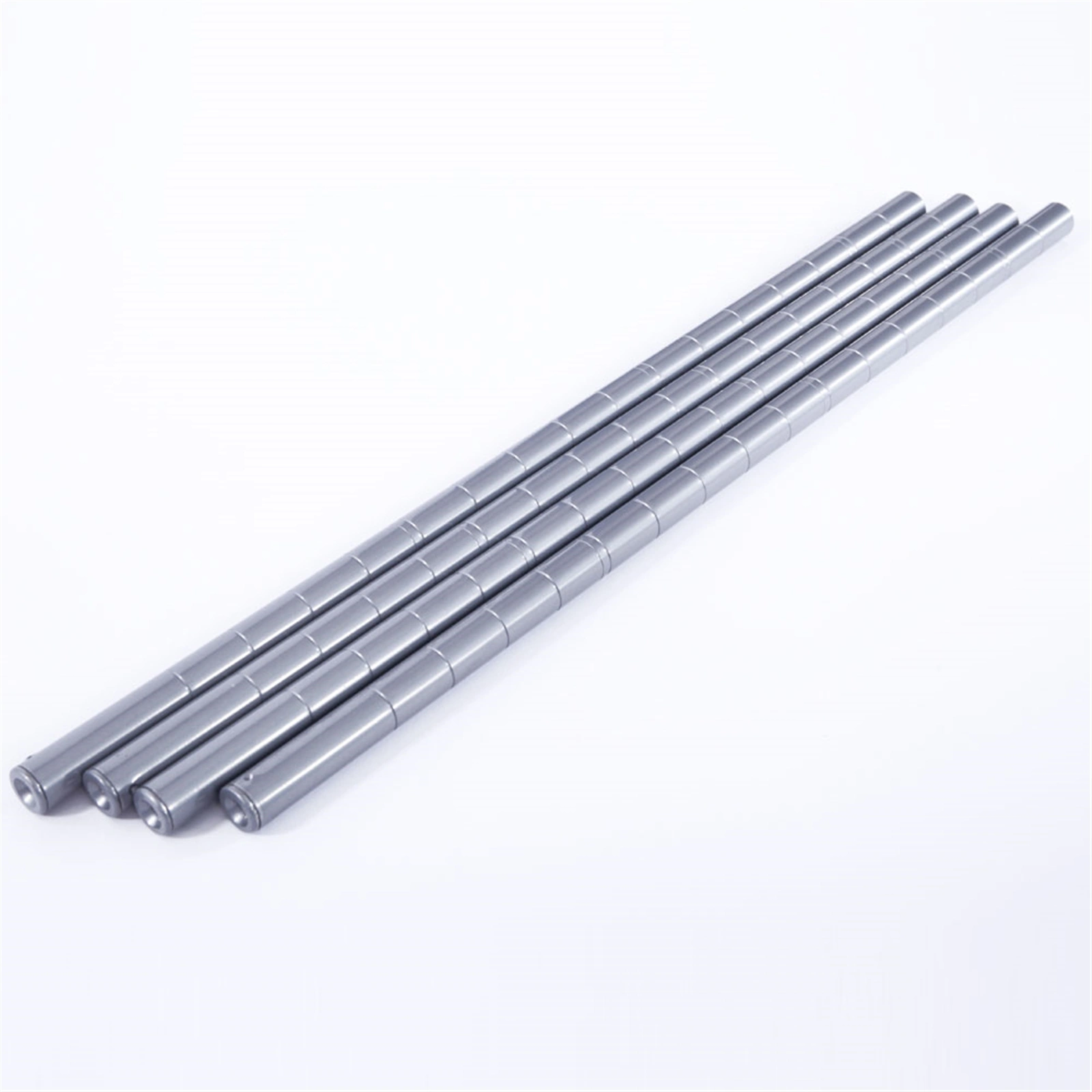 XM-207S Rectangle Carbon Steel Metal Assembly 4-Shelf Storage Rack Silver Gray view 11