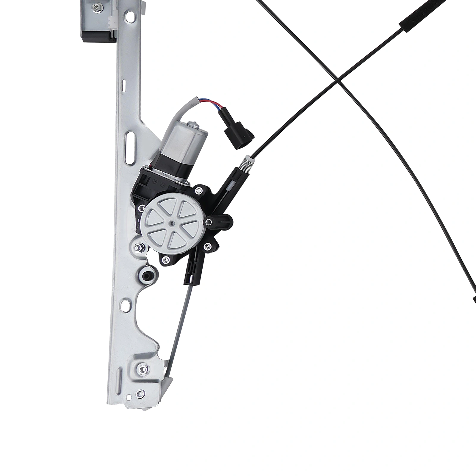Window Regulator w/Motor fit for GMC Sierra Classic 2007 Front Left Right 741-645 view 2
