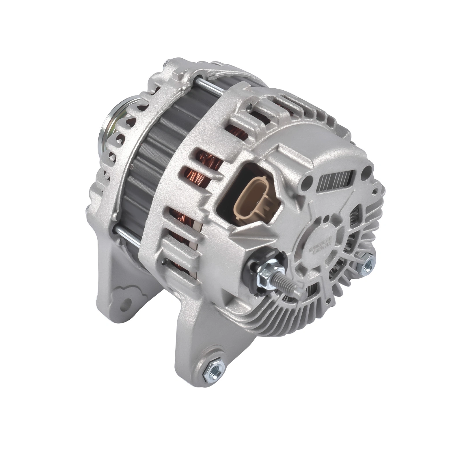 110A 12V Alternator with 6-Groove Clockise Fits for Nissan Juke 1.6L l4 GAS 2011-2017 231001KM1A view 6