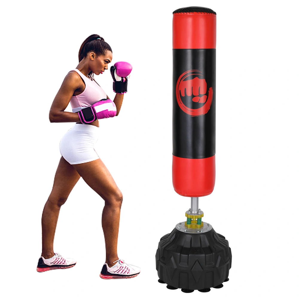 Floor Stand Boxing Sandbag Weight Base 50x50x30cm, Square Metal Frame - Box B view 3