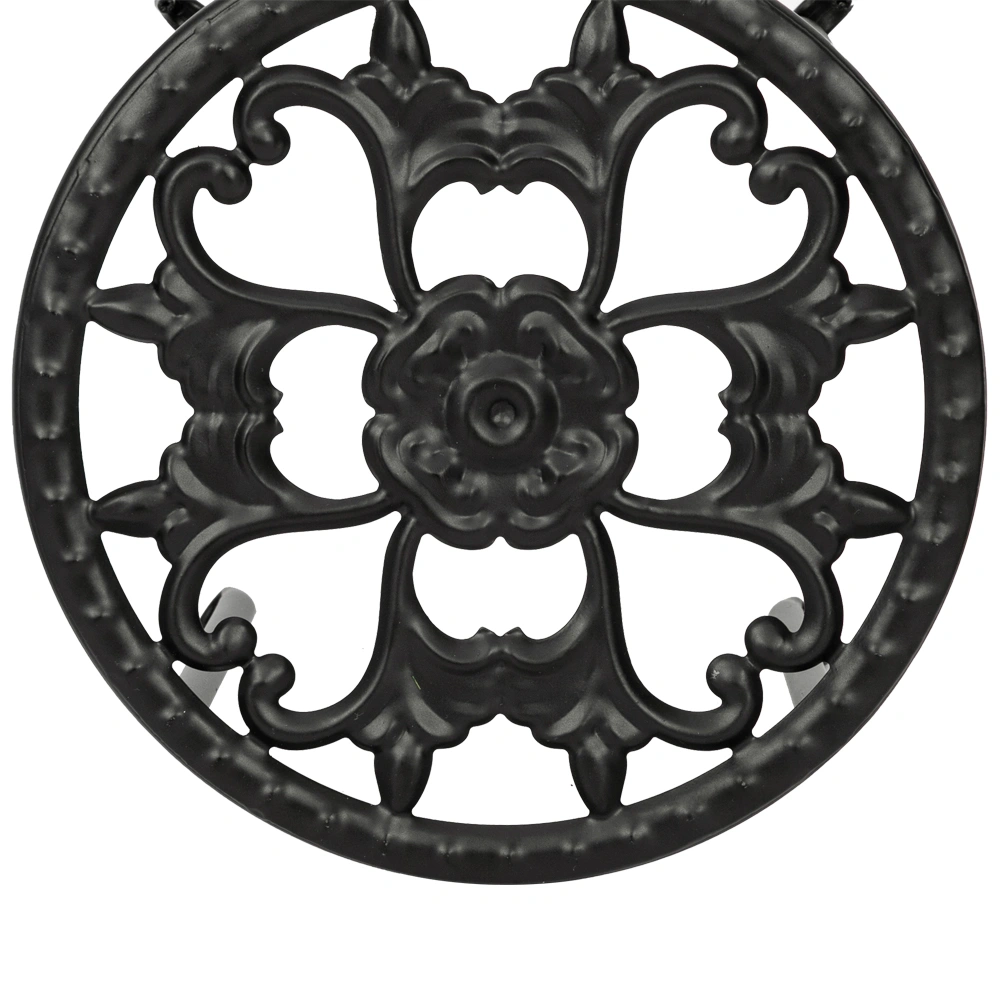 4 Round Ironwork Plant Racks With 4-1 Black Paint Prints view 11