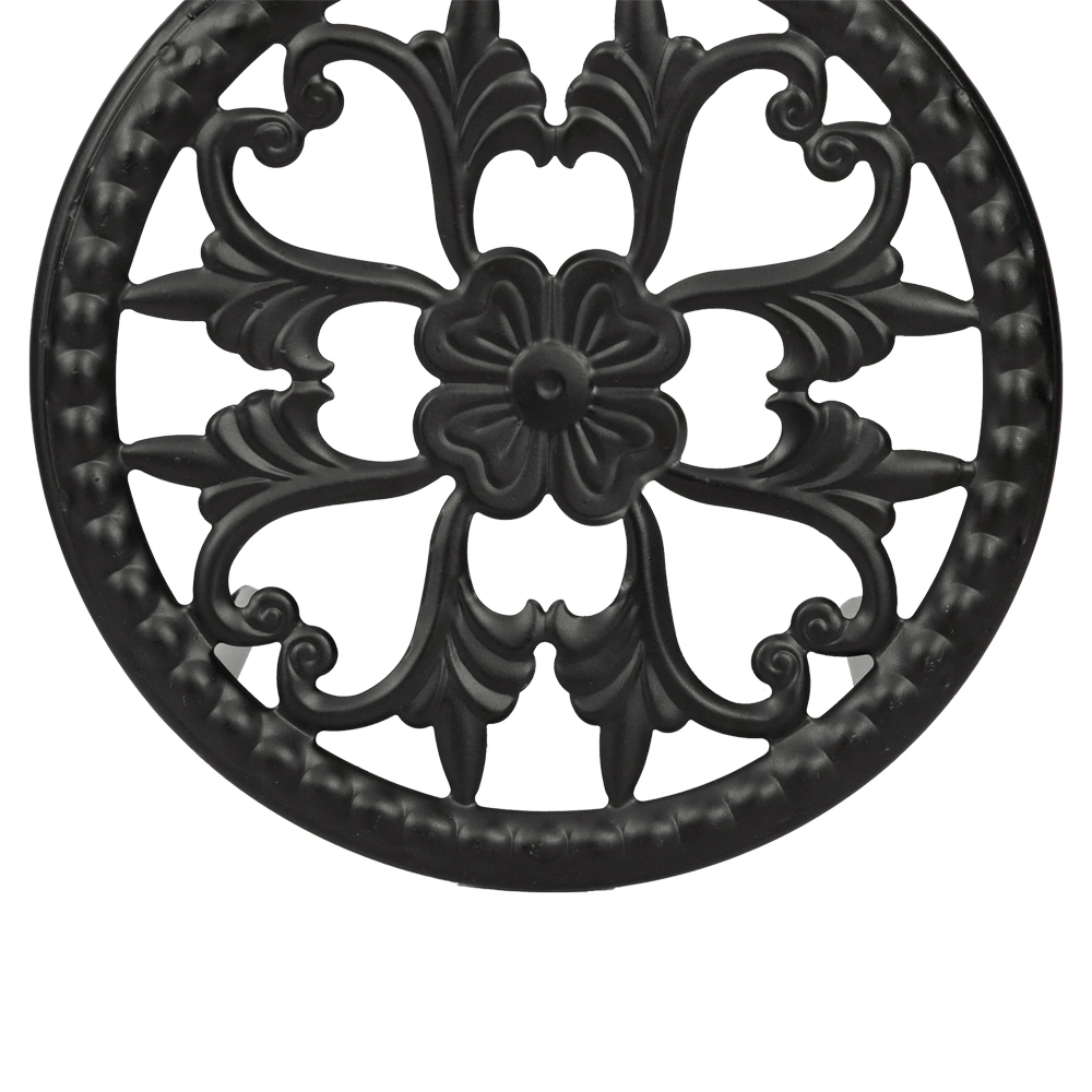 4 Round Ironwork Plant Racks With 4-1 Black Paint Prints view 12