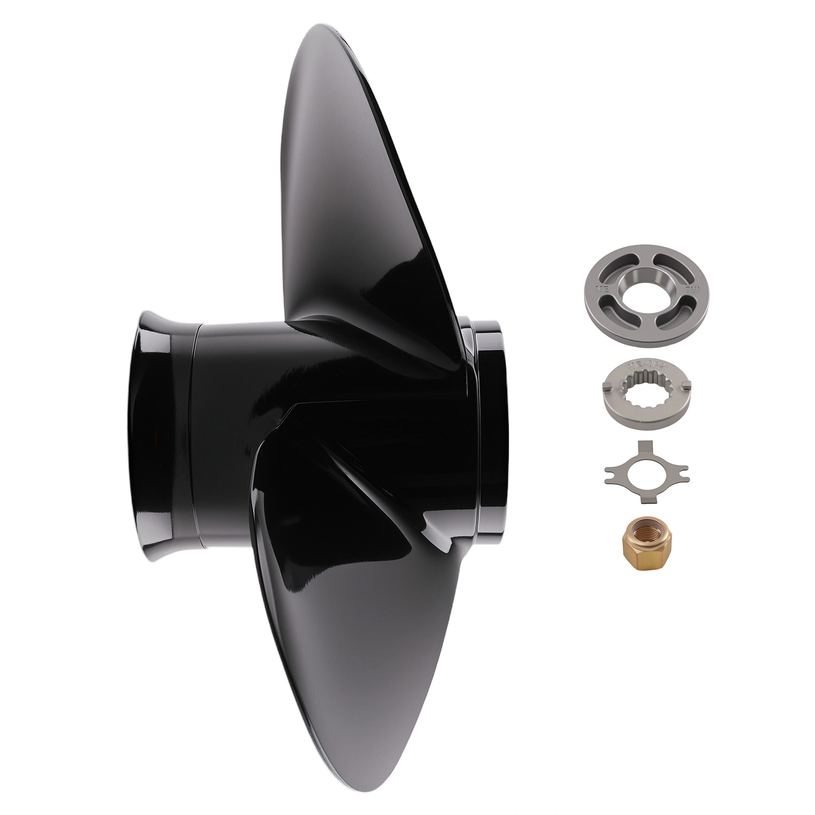 3 Blade Propeller fit for Mercury 75HP 90HP 115HP 14" 11" 48-77338A45 view 6