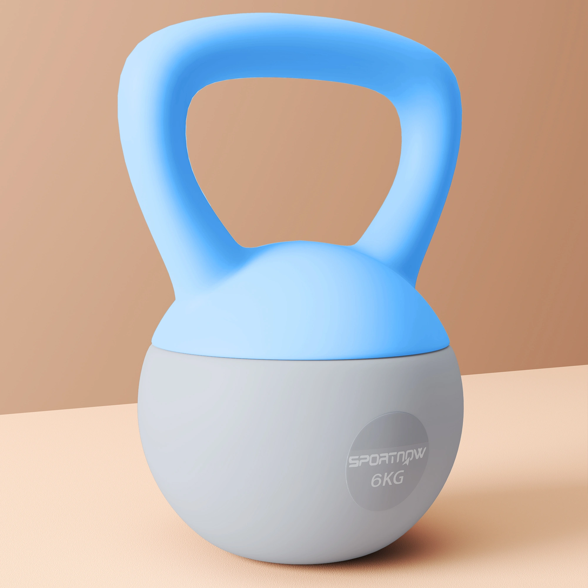 Vinyl Coated Kettlebell Weight 5kg 8kg 10kg for Exercise Fitness Training Home Gym Strength view 5