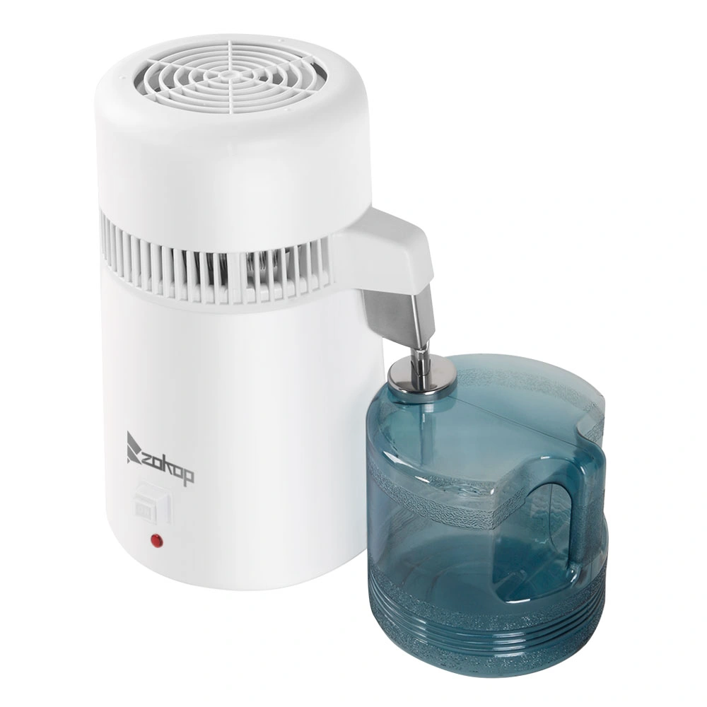 4L Countertop Water Distiller Machine for Home, Stainless Steel Electric Pure Water Maker view 3