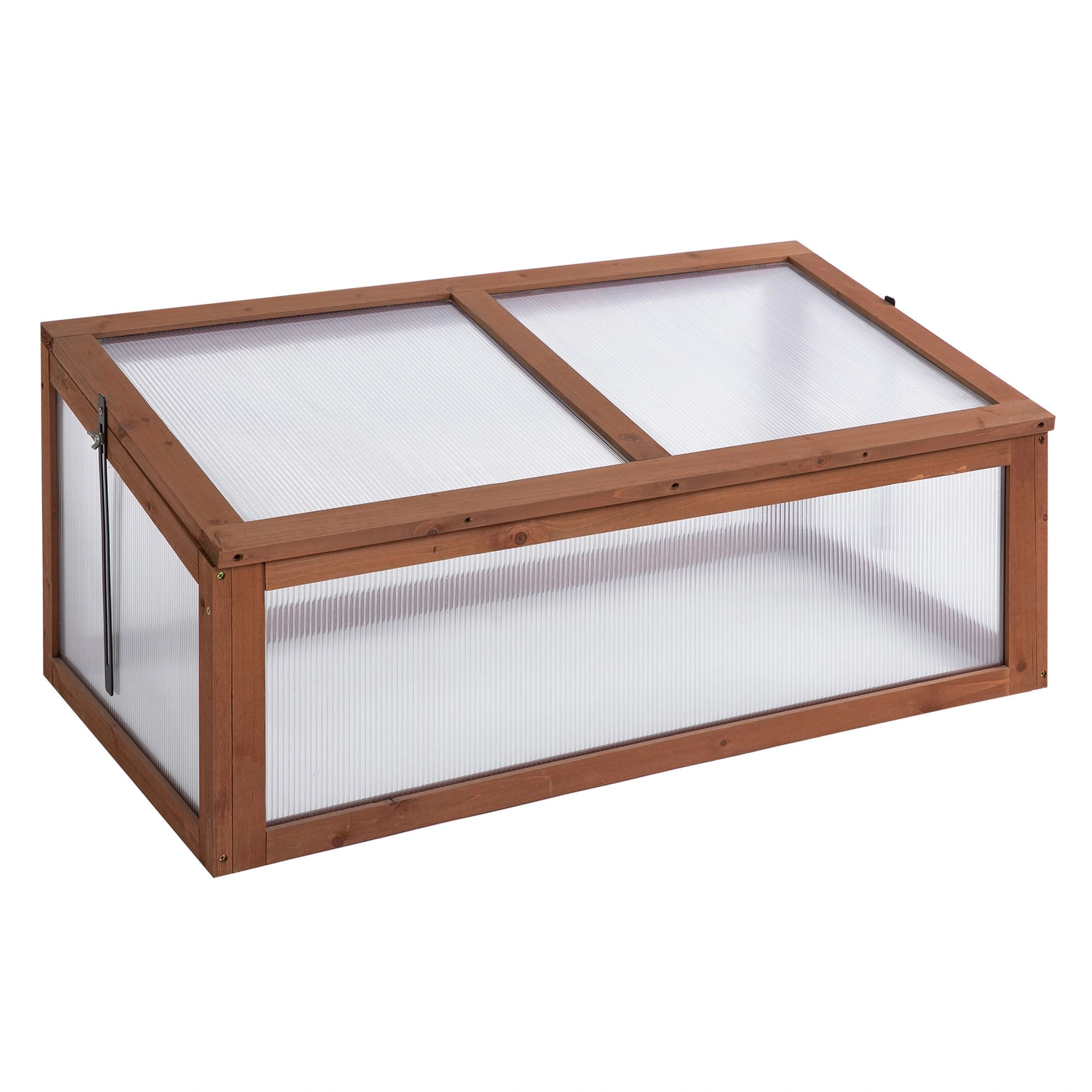Wooden Cold Frame Greenhouse view 2