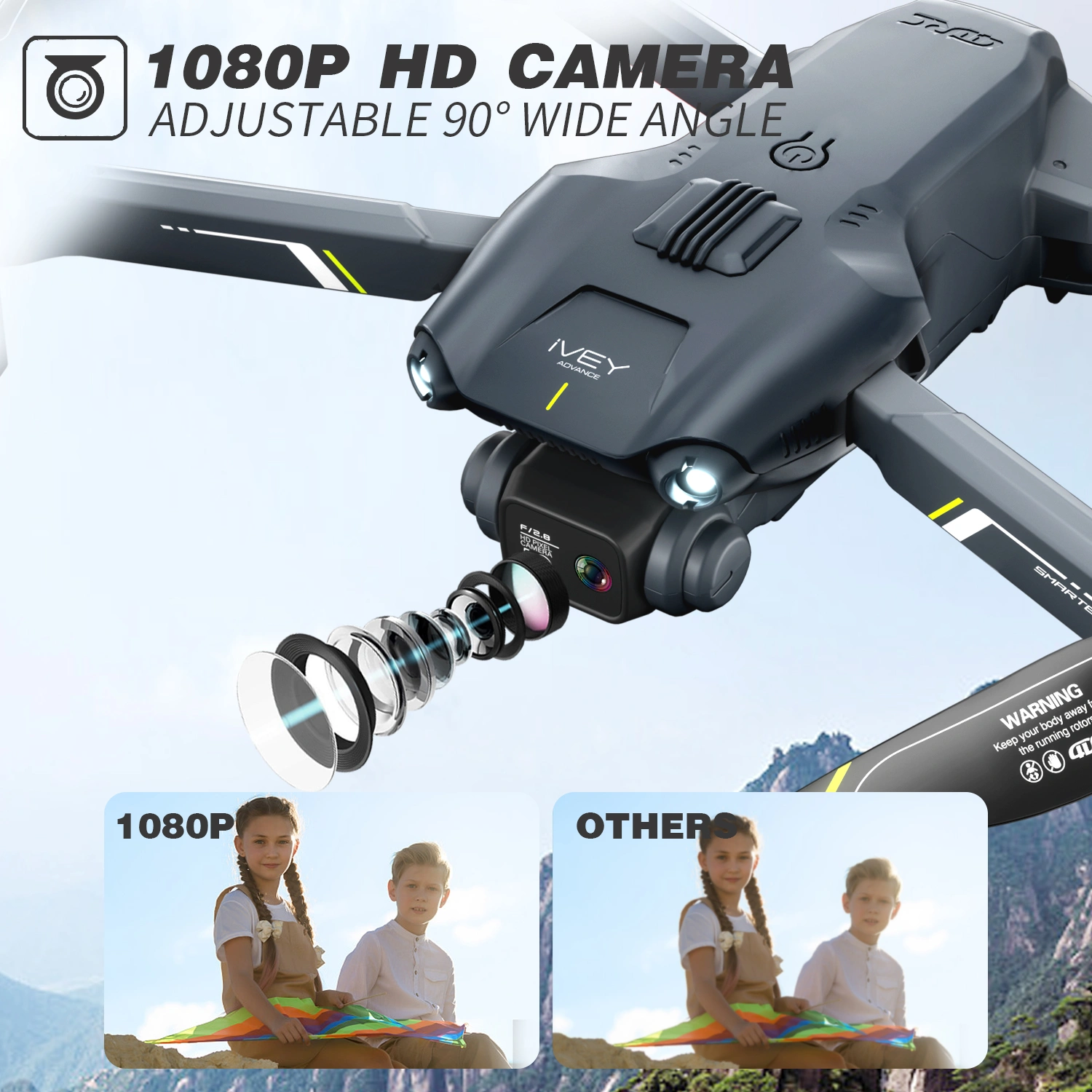 2026 2 Battery V13 RC Drone 6K HD Dual Camera WiFi FPV Foldable Quadcopter Camera Drone ,Logistic is randomly sent by UPS/USPS/GOFO/UNI/FEDEX