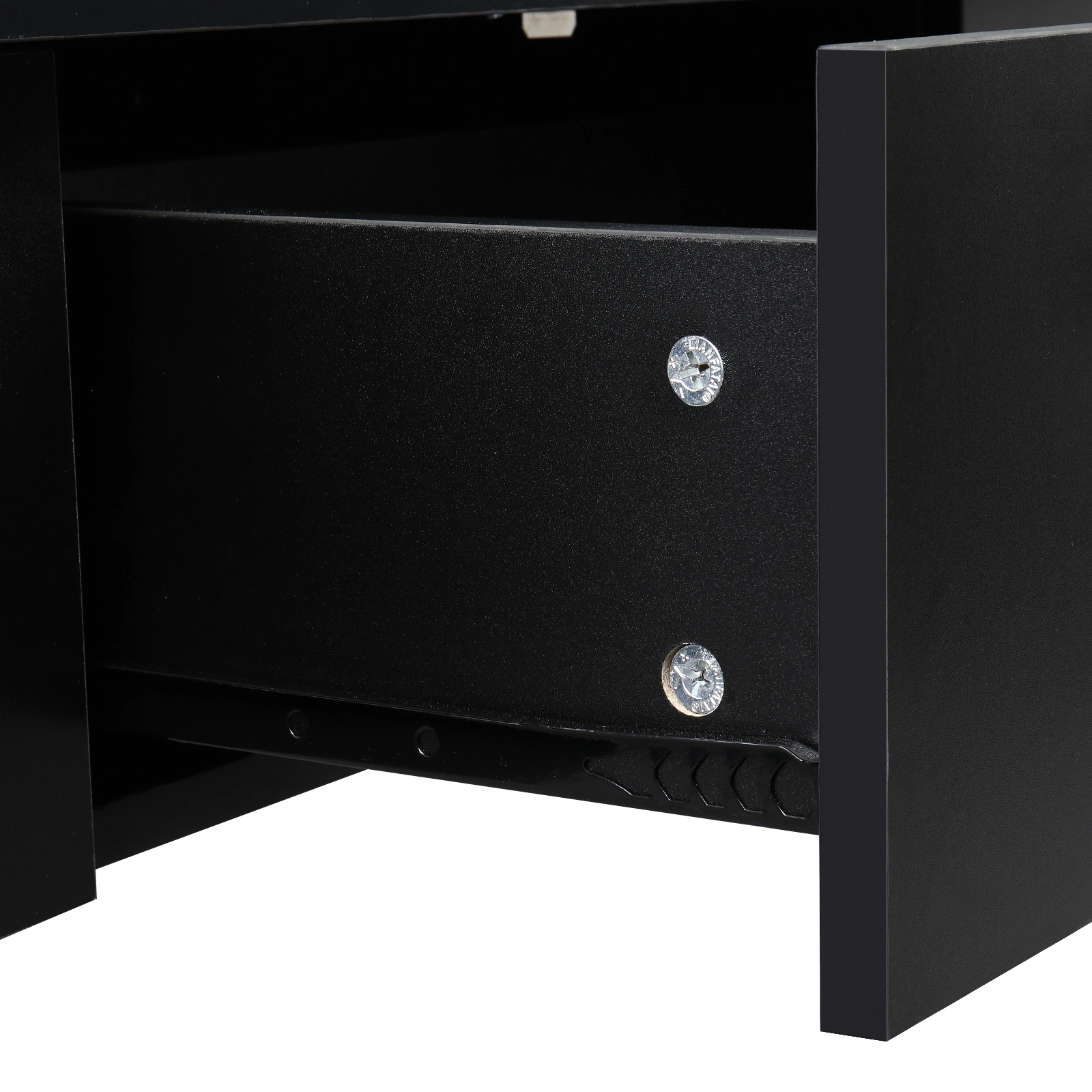 Classic Salon Wall Mount Styling Station Beauty Salon Spa Locking Cabinet Black view 21