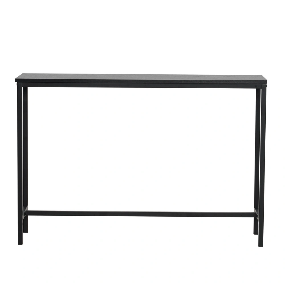 Industrial Style Porch Table Single Layer Black Oak Triamine Board [105 * 30 * 71cm] view 16