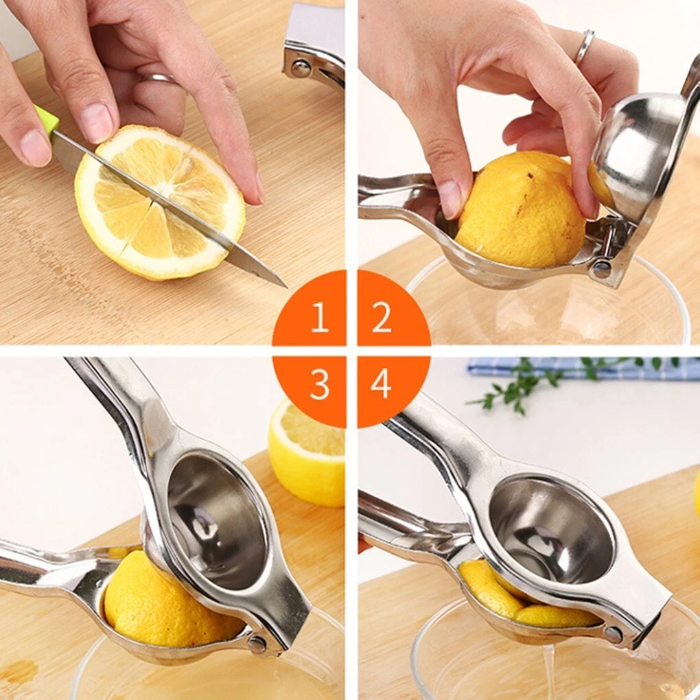 2x Portable Lemon Orange home Squeezer Manual Juicer Squeezer (US Logistics only For USPS.TK/TMEU only For self-pickup) view 7
