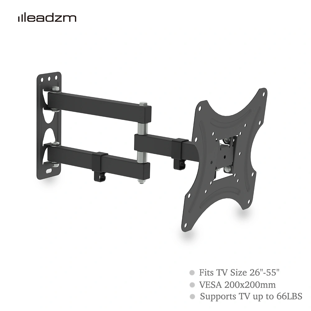 26-50" Adjustable Wall Mount Bracket Rotatable TV Stand TMX200 with Spirit Level
